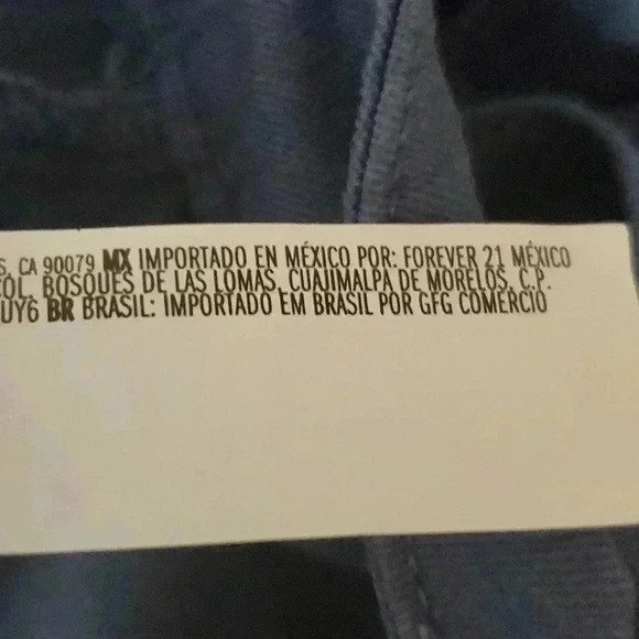 💥F21 Blue pants- crisp clean lines - Picture 5 of 11